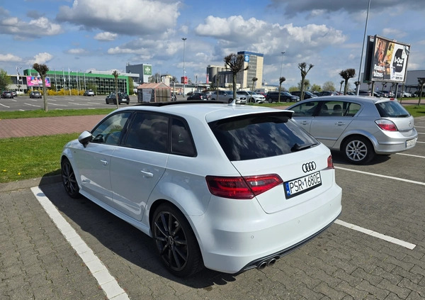 Audi A3 cena 70500 przebieg: 120100, rok produkcji 2014 z Poznań małe 67